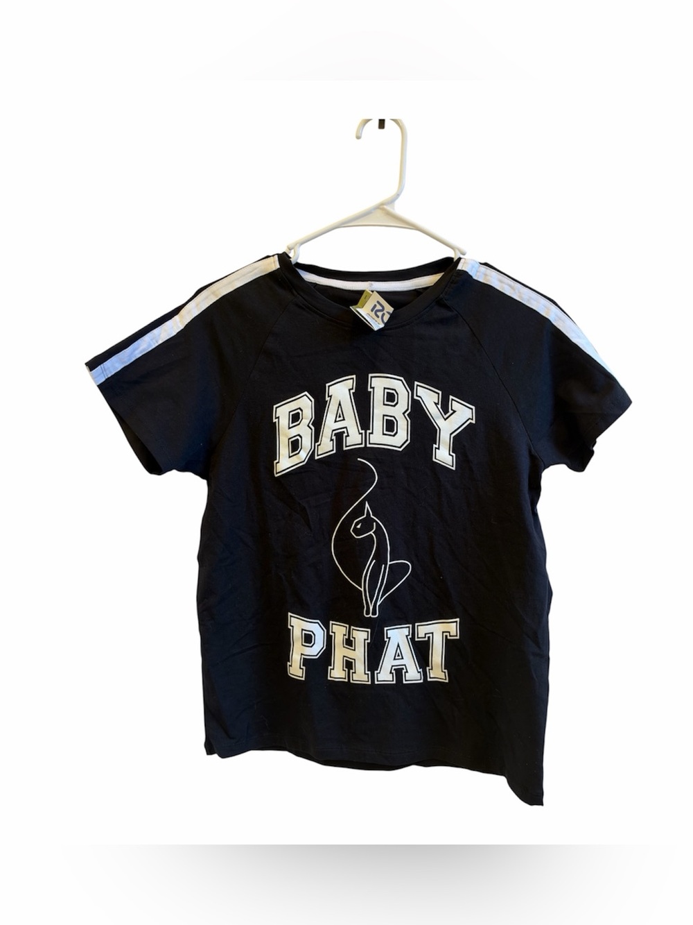Vintage Baby Phat black short-sleeve graphic T-Shirt size L - NWT **